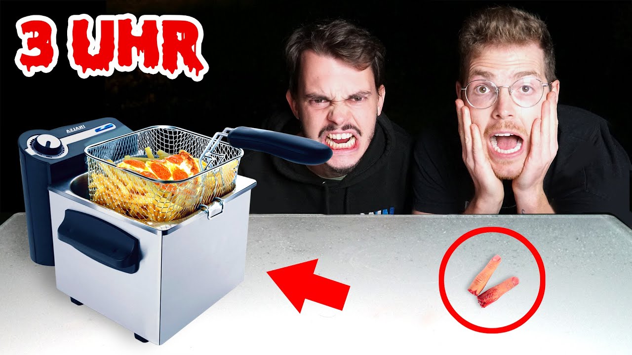 BENUTZE NIEMALS 1 FRITTEUSE Um 3 UHR NACHTS F r PIZZA ESSEN MACHEN 