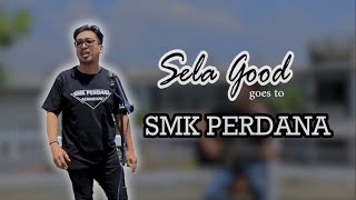 Sela Good goes to SMK Perdana Tak Pandang Bulu   Live @rooftop Perdana