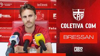 🎙️ COLETIVA PRÉ-JOGO - BRESSAN (CRB X CUIABÁ | SÉRIE B 2026)