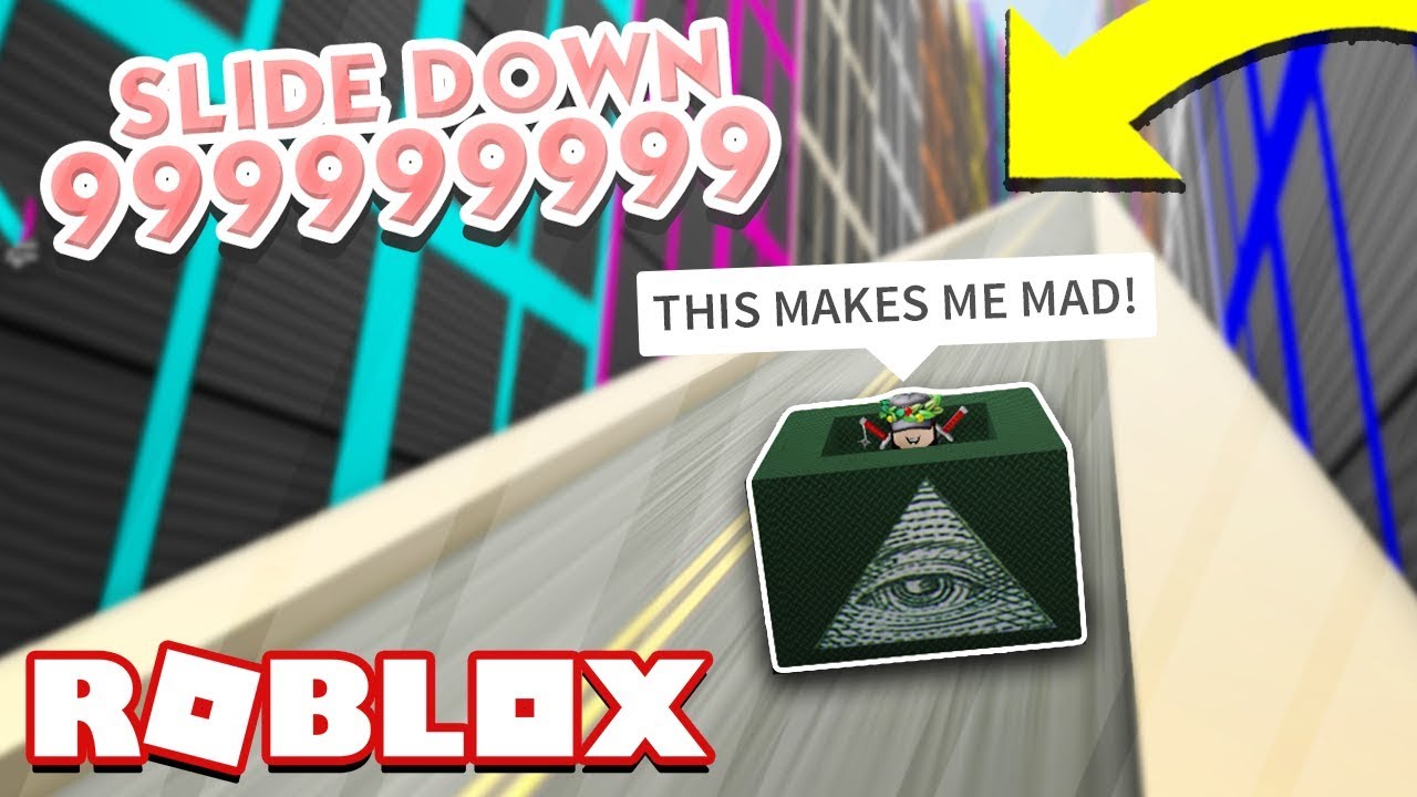 This Game Will Make You Rage Quit Slide Down 99999 Feet Youtube - slide 99999 feet roblox