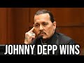 Johnny Depp Won The Case