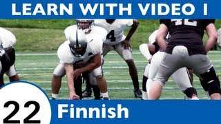 Learn Finnish with Video - It's Not Whether You Win or Lose, it's How Your Finnish Helped!