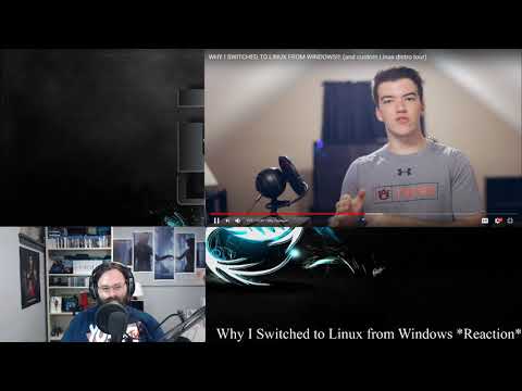 WHY I SWITCHED TO LINUX FROM WINDOWS *Reaction* - YouTube