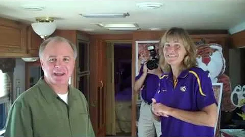 Coach Mainieri visits Coach Flory in RV