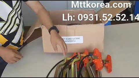 Chổi tiếp điện- tay lấy điện  cầu trục - Cty TNHH MTT HÀN QUỐC