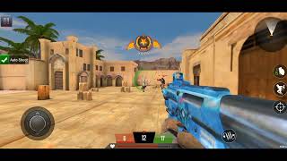 commando strike/red vs green real fight