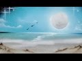 Spray Paint Art - "Blue Moon Beach".. Chris Mac Art