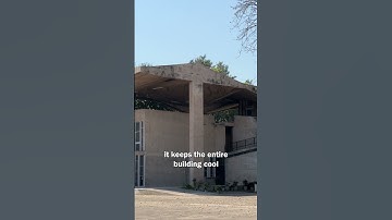The roof of Chandigarh Architecture Museum