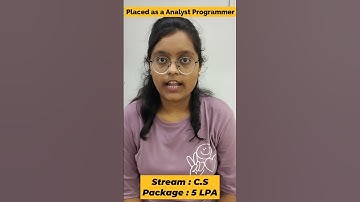 Analyst Programmer |  Student Review about his successful experience at JSpiders | 2023