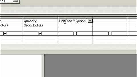 MS Access Calculated Field