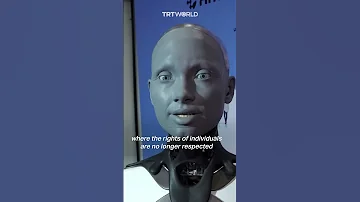 Humanoid Robot Warns Of AI Dangers 