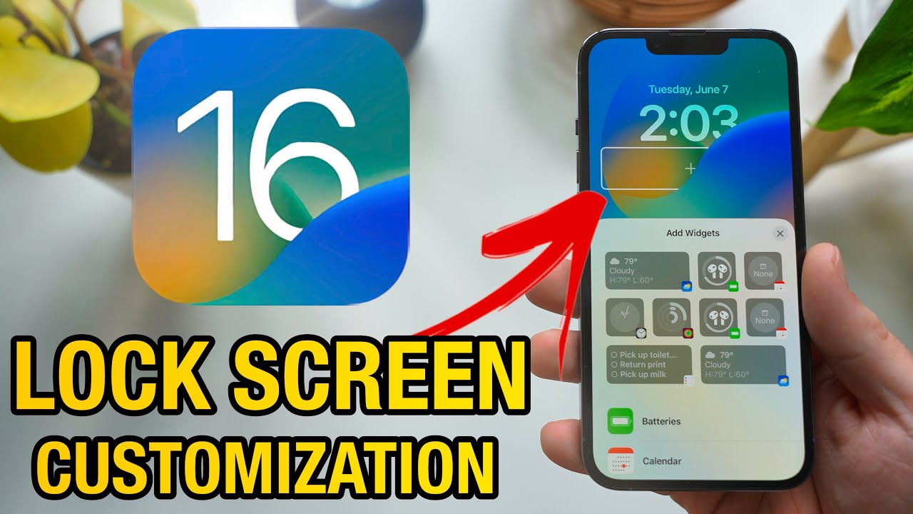 iOS 16 NEW Customization Features! (Lock screen, Widgets & More ...