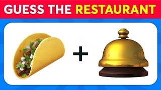 Guess the Fast Food Restaurant by Emoji 🌮 Quiz Galaxy