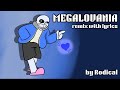 MEGALOVANIA With Lyrics Undertale Remix And Lyric Video