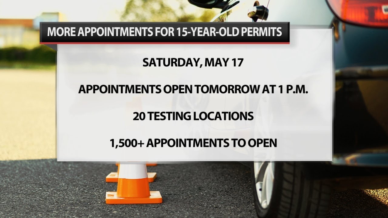 Kentucky to open more than 1,500 new appointments for 15-year-old