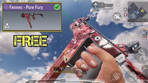 Free Epic Fennec Pure Fury Gameplay in COD Mobile | Call of Duty Mobile