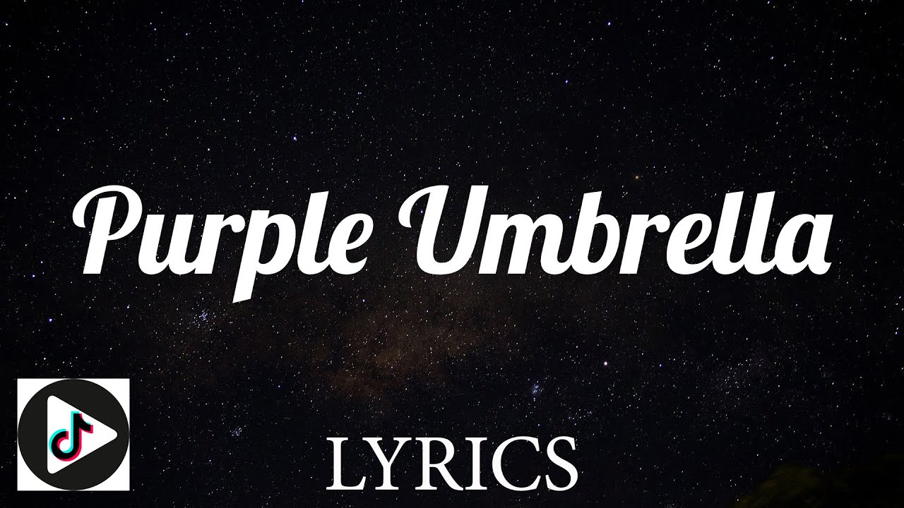 SahBabii Purple Umbrella (Lyrics) YouTube