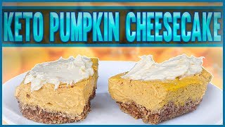 Keto pumpkin cheesecake bars | dessert ...
