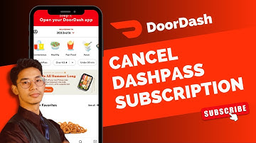 Annuleer uw DoorDash DashPass-abonnement!