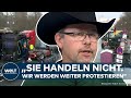 BAUERN-PROTESTE: &quot;Wir brauchen Lösungen&quot; - Bauernsprecher fordert Taten statt Worte!