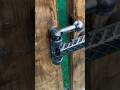 Simple idea with gate latch lock # mechanism lock # DIY # sliding door # Craft metal # New design