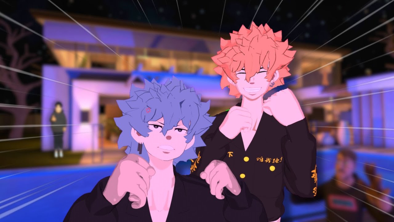 Smiley e Angry visitam a casa nova do MENDIGO 🤑 - Tokyo Revengers vr