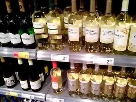 Vino blanco sin alcohol mercadona
