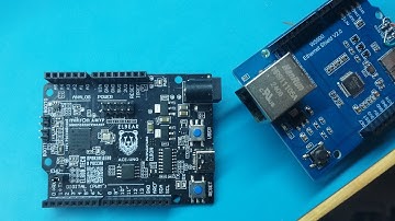 MIK32 АМУР и Ethernet Shield | ELBEAR ACE-UNO от ELRON.tech