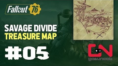 Fallout 76 - Savage Divide Treasure Map #05 Location