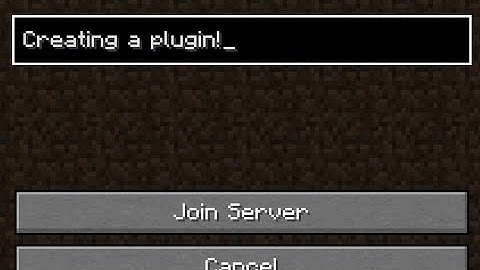 Minecraft Spigot Plugin Tutorial