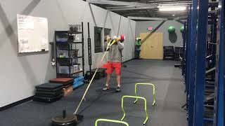 Reverse Sled Curl
