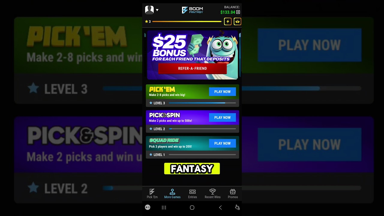 Boom Fantasy Tuesday Double Promo 5/20/25