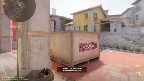 CS2 - 1v4 clutch on inferno with ak