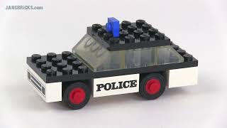 🔄 LEGO Police car set 611 from 1973 review! re upload 20140426