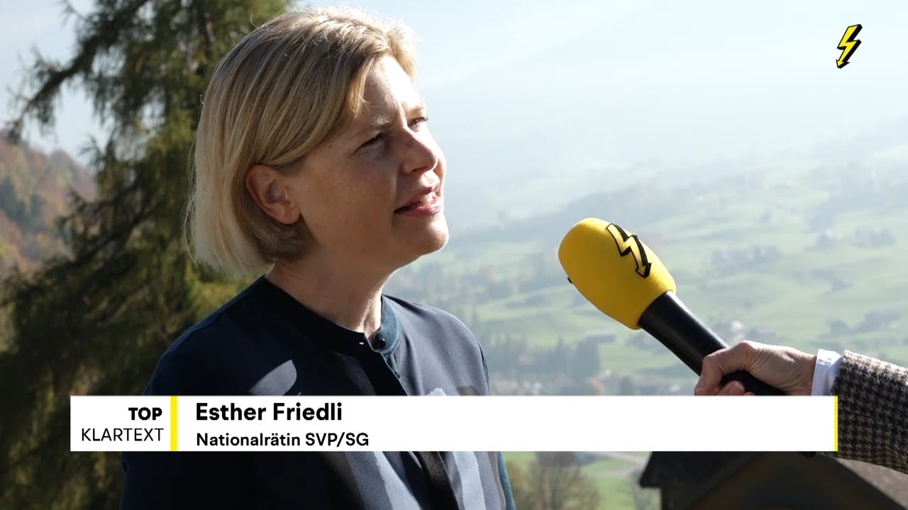 TOP KLARTEXT: Warum Esther Friedli in den Ständerat will!
