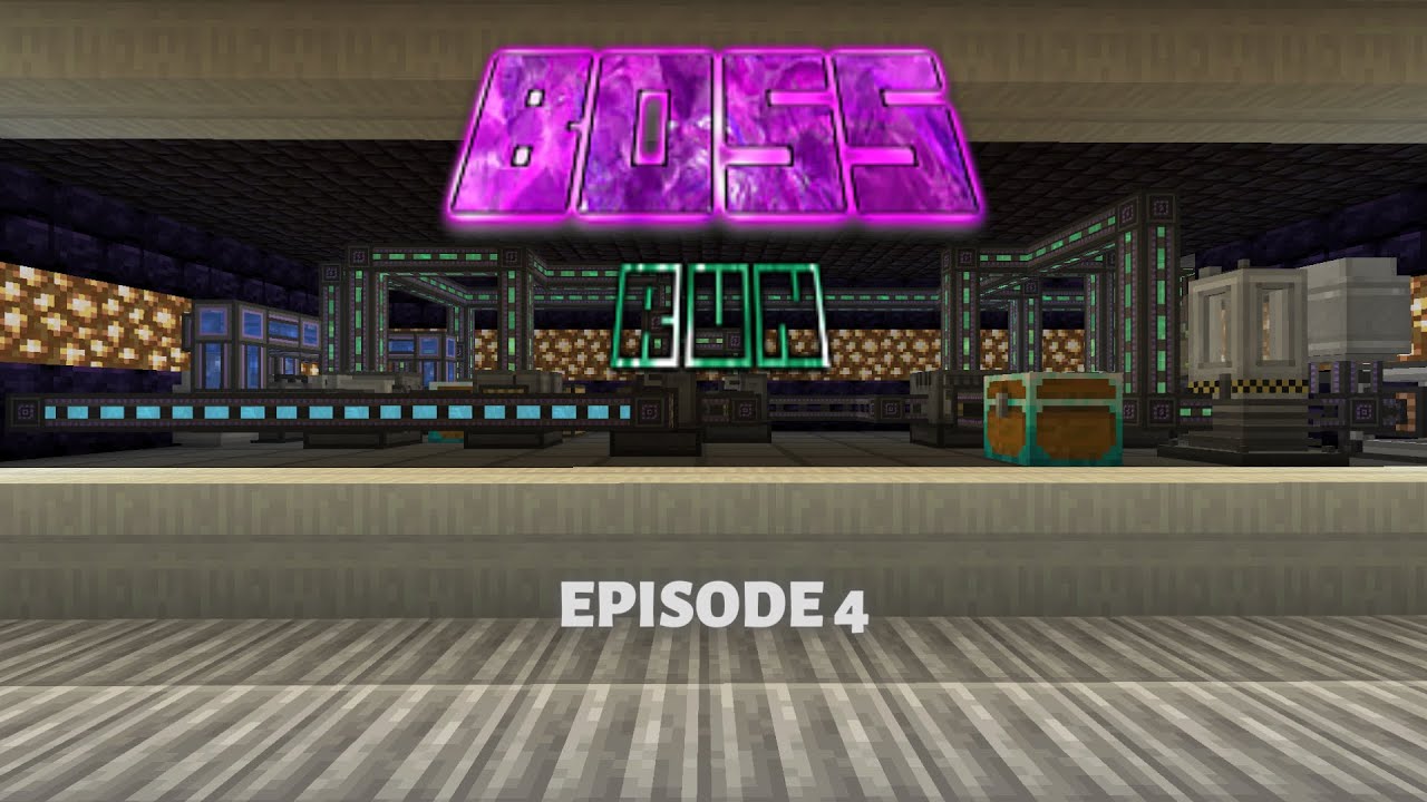 Minecraft Modpack - Boss Run #4 | A Proper Base! - YouTube