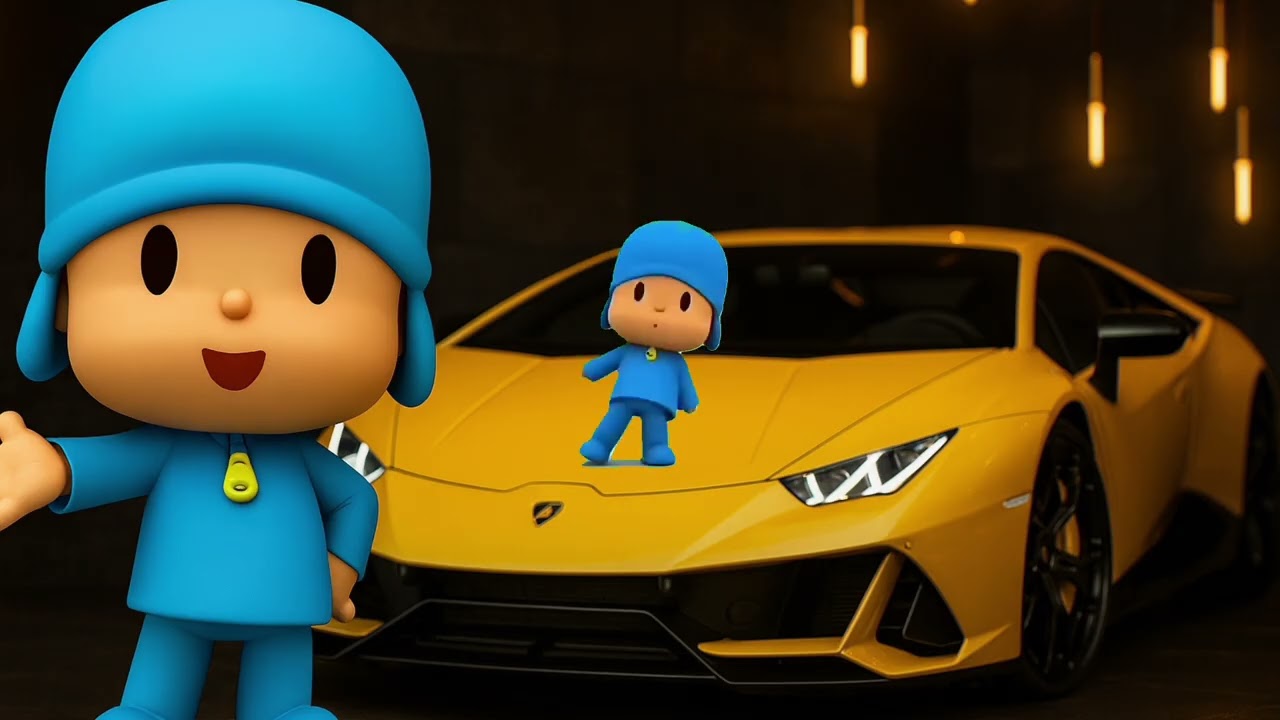 Pocoyo Or POKOLO CAR VIBE 