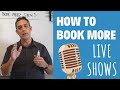 HOW TO BOOK LIVE SHOWS AS AN INDEPENDENT ARTIST