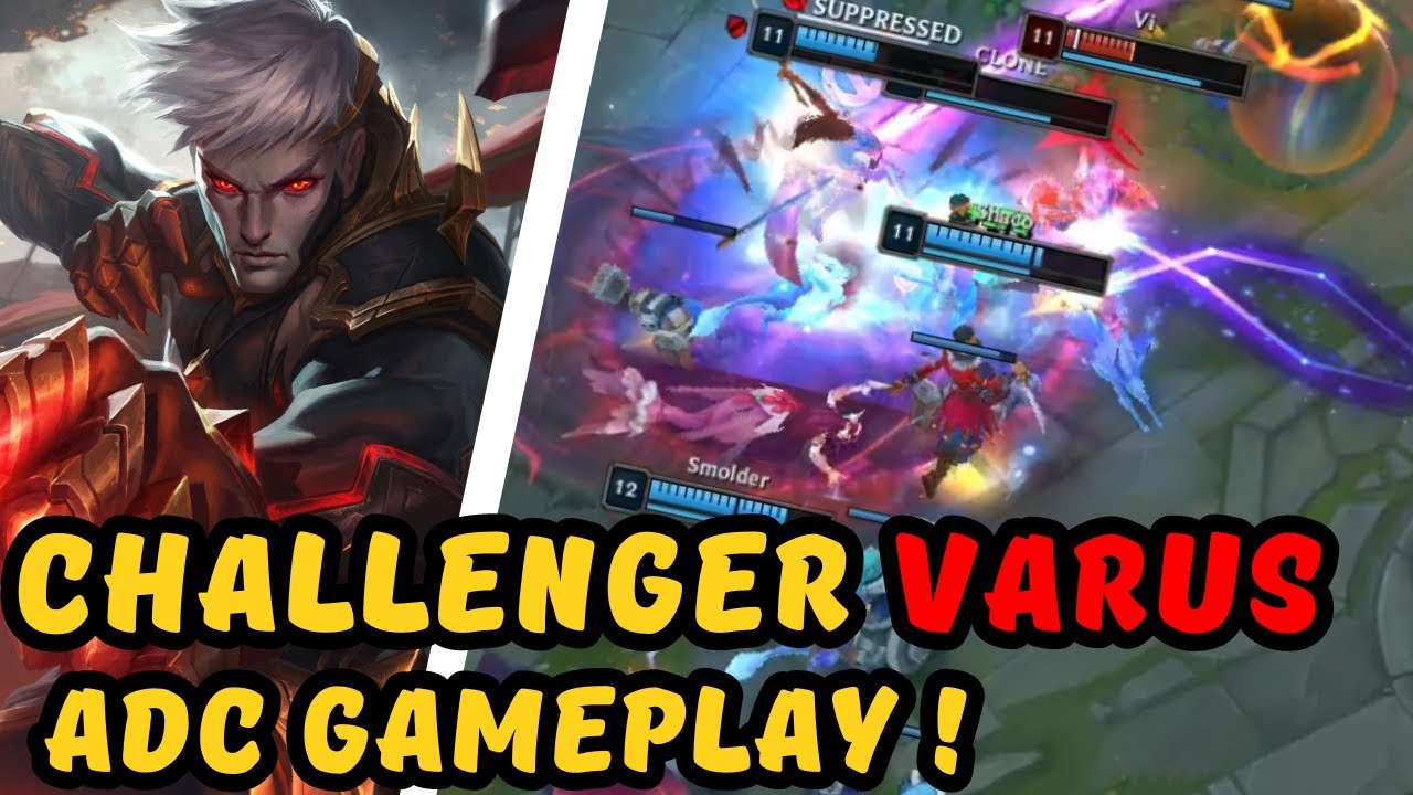 Challenger Varus ADC replay - High Elo Gameplay