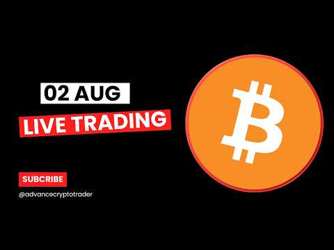 Gold And Crypto Live Trading || 02 AUG || Vivek Yadav #btc #crypto #gold