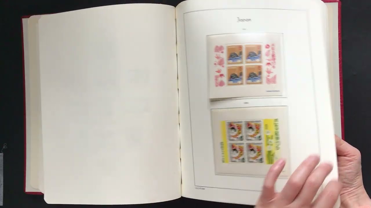 切手コレクションの紹介（郵趣）39th Lot. 1001 44760 - YouTube