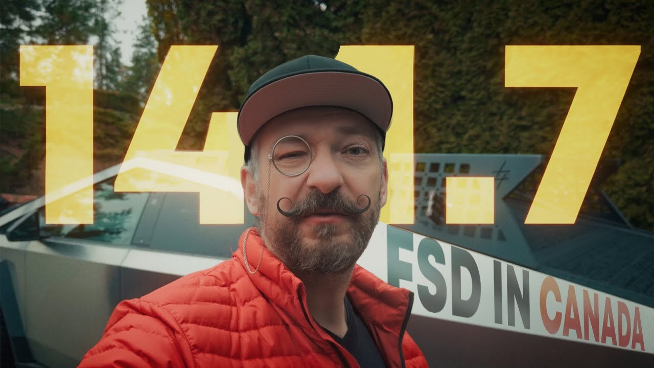 НАКОНЕЦ FSD 14.1.7 в Cybertruck — близко, но НЕ ИДЕАЛЬНО 🇨🇦