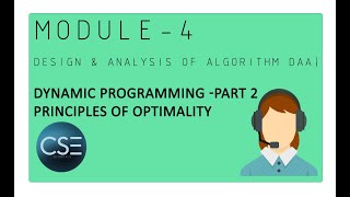 Principles Of Optimality In  Dynamic Programming - Part 2 (Module 4)