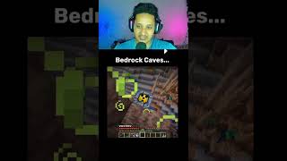 Bedrock vs Java  #minecraft #gaming #reaction