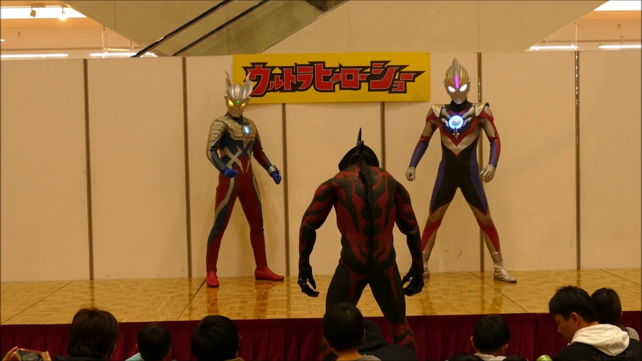 ウルトラマンオーブショー　戦闘シーン(2017/01/04 ゆめタウン徳島)