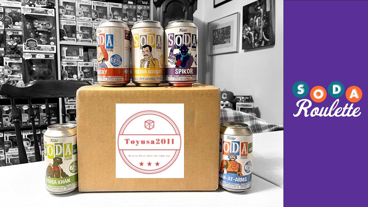 Toy USA Mystery Box & Funko Soda Roulette!