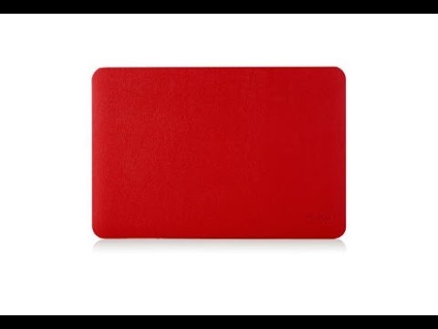 Кожаный чехол Fliku для MacBook Air 11 красный Кожаный чехол Fliku для MacBook Air 11 красный