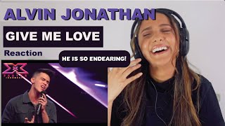 ALVIN JONATHAN - GIVE ME LOVE | X FACTOR INDONESIA 2021 | REACTION!!