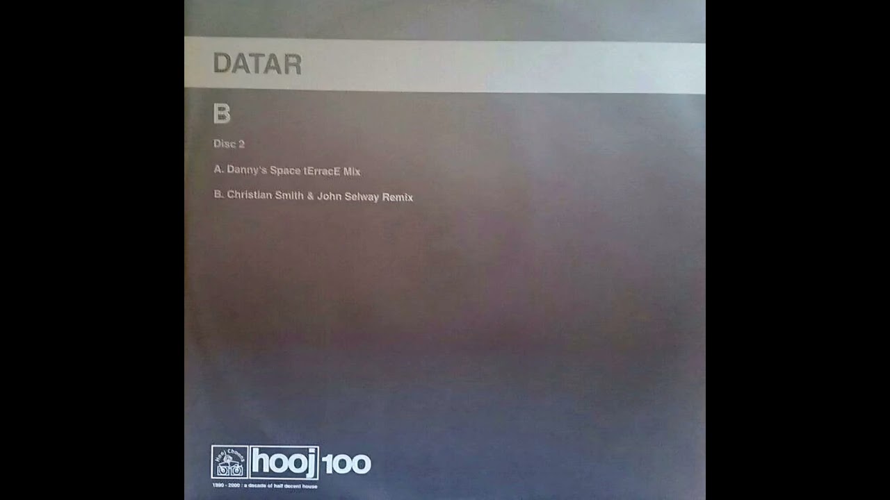 Datar - B (Danny's Space tErracE Mix)