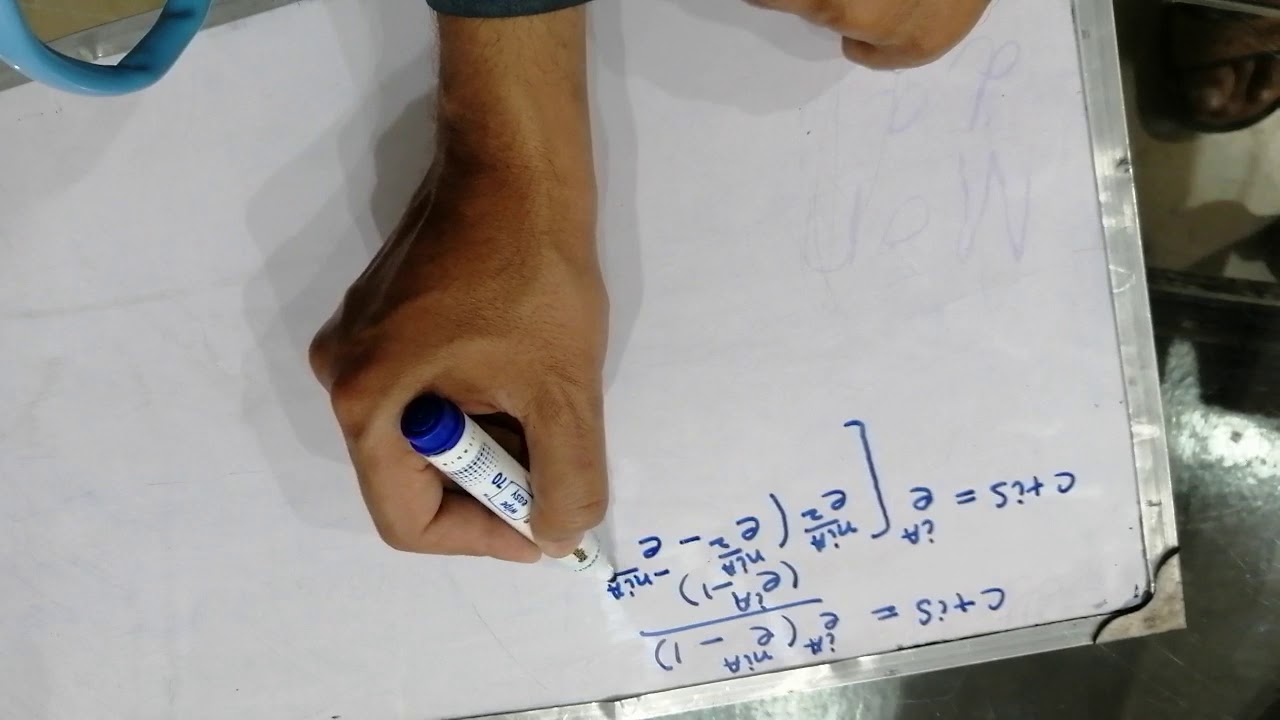 Bsc method chapter 1 Ex 1.5  lecture 1